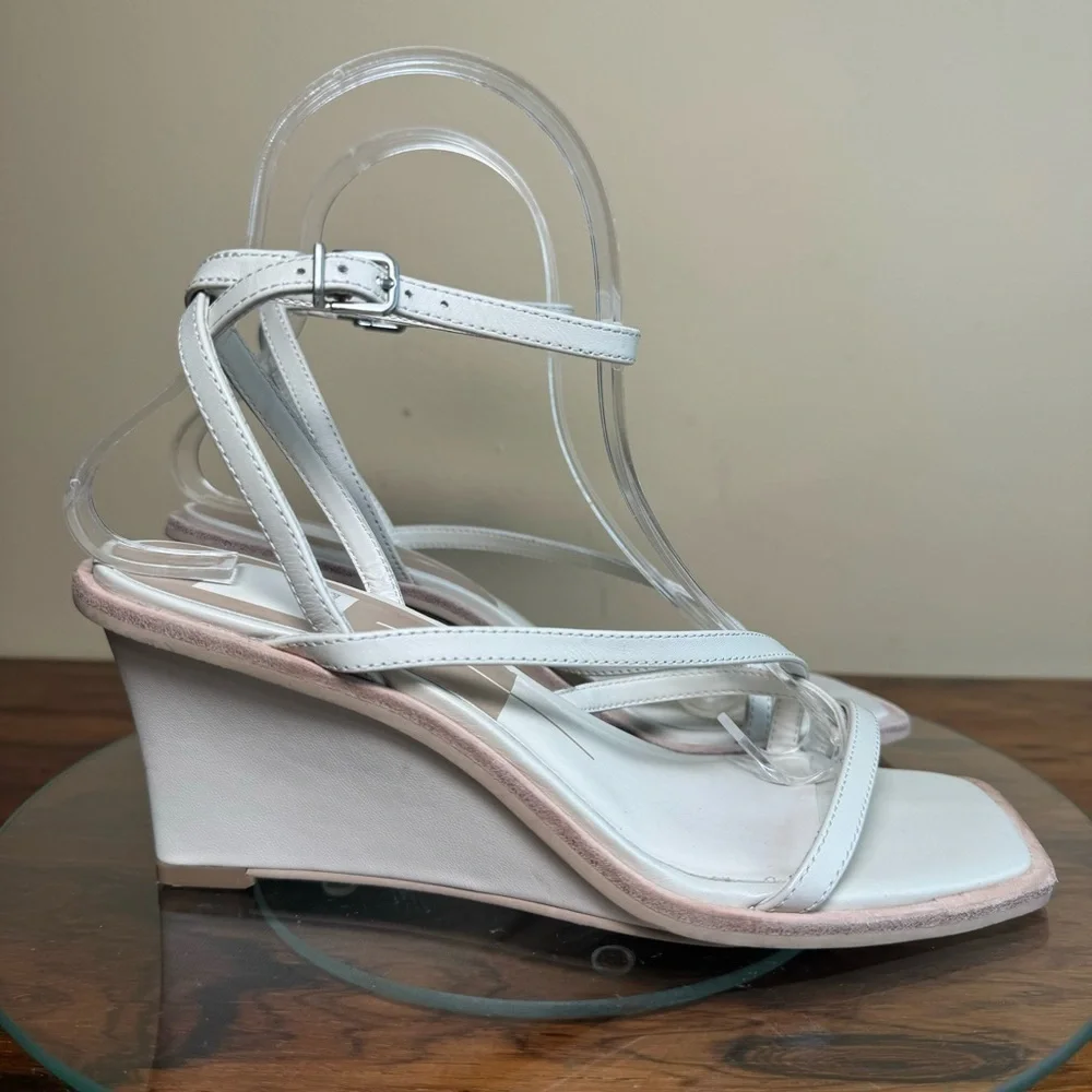 Dolce Vita Gemini Wedges - ivory leather